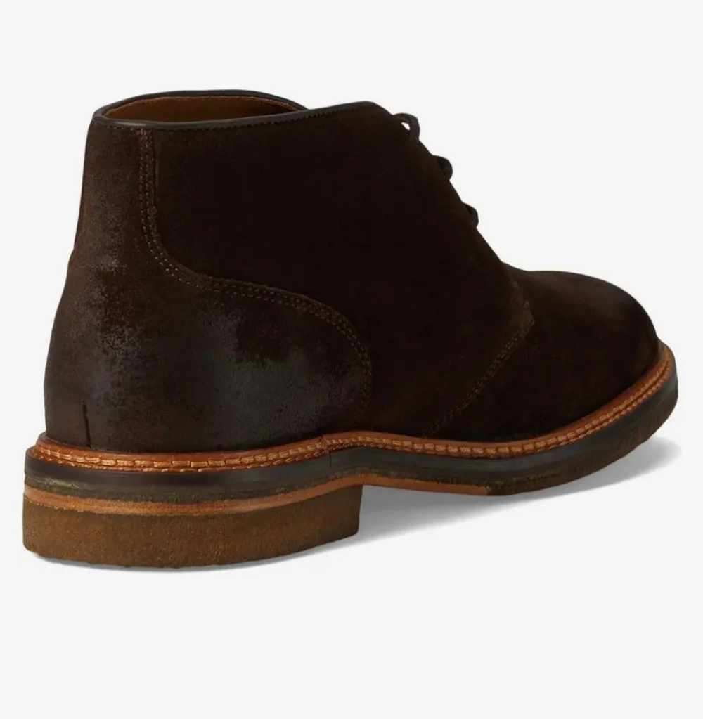 JOHSTON & MURPHY Calder Suede Oil-Rubbed Chukka Ankle Boot
